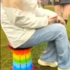 Foldable seating stool